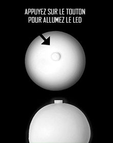 5 LED pour Ballons Blancs