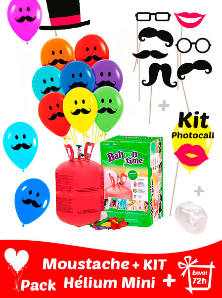 moustache + kit mini